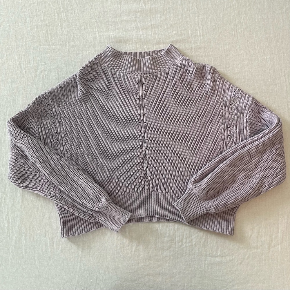 Cropped sweater forever 21 size medium